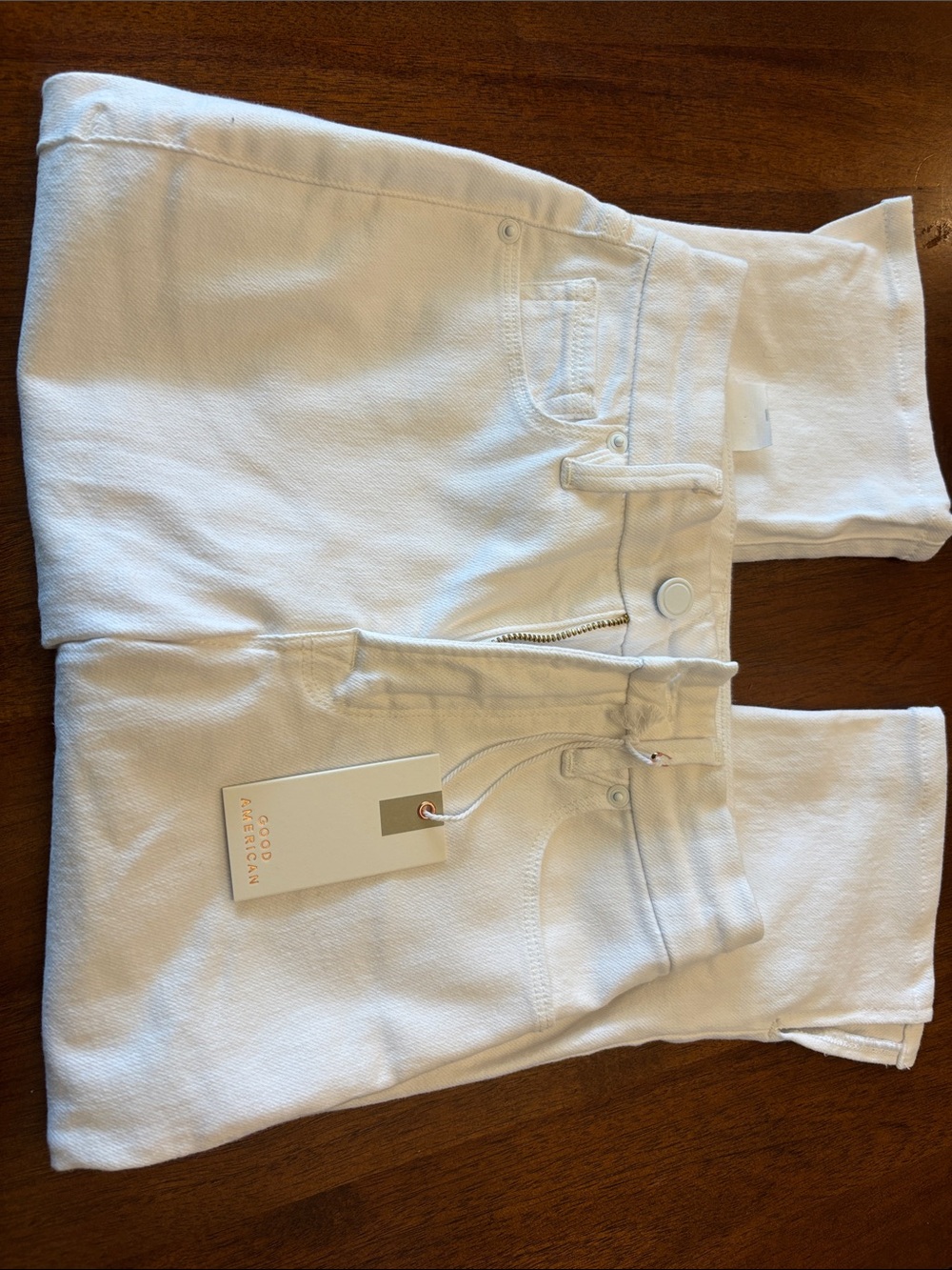 Good American White Skinny Jeans - Sleek High-Rise Fit